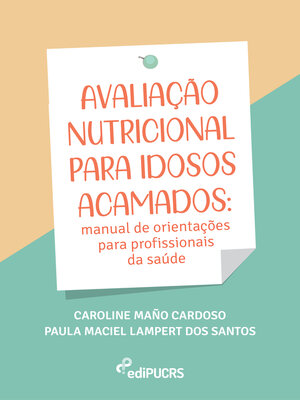 cover image of Avaliação nutricional para idosos acamados
